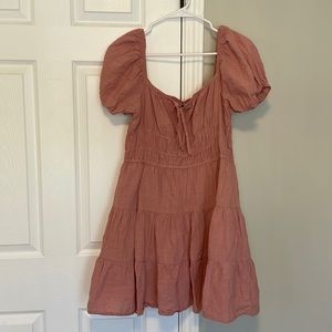SHEIN XL blush pink dress